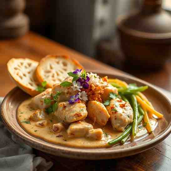 Akoho sy Voanio - Creamy Coconut Chicken Recipe